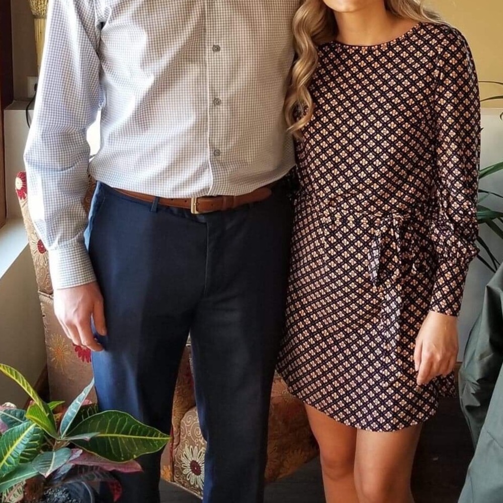 Loft patterned dress